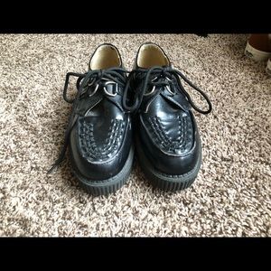 T.U.K Shoes - Plain Black TUK Creepers | Will take offers T.U.K Shoes - Plain Black TUK Creepers | Will take offers